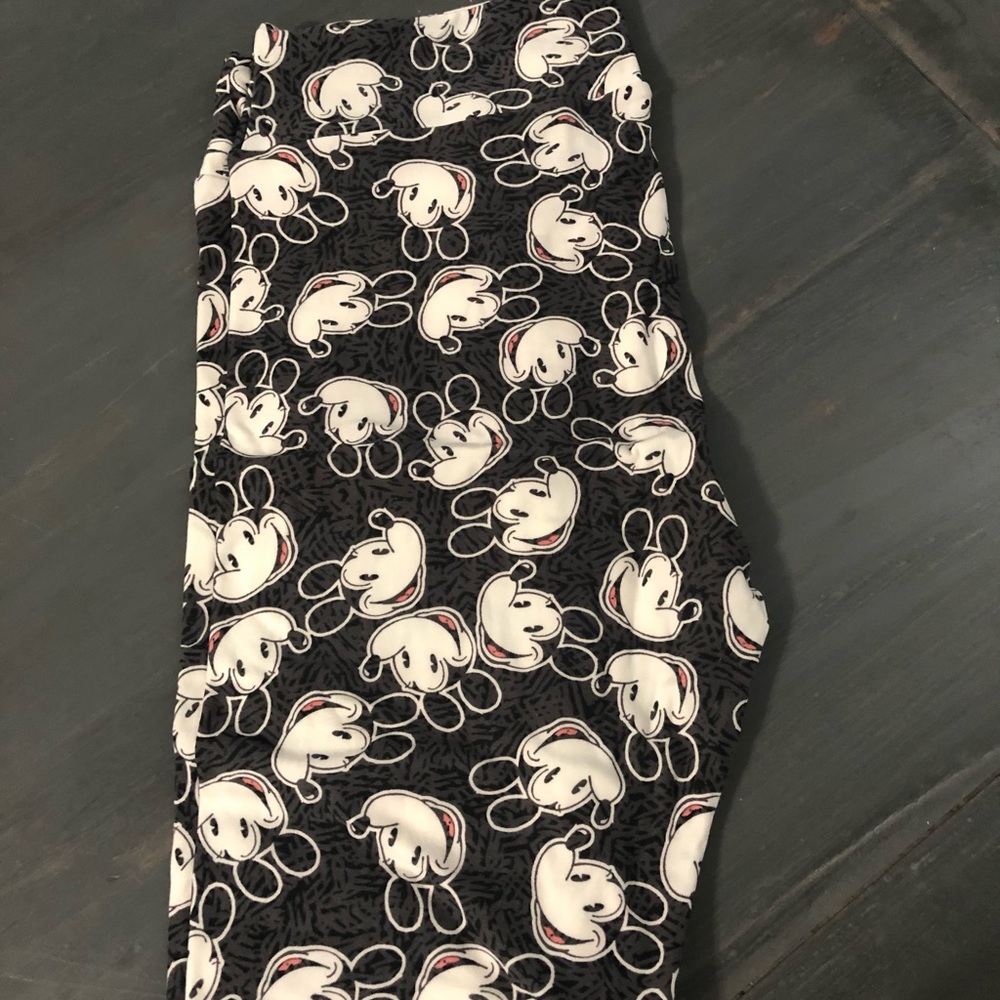 Disney Mickey Mouse LuLaRoe Tall & Curvy leggings